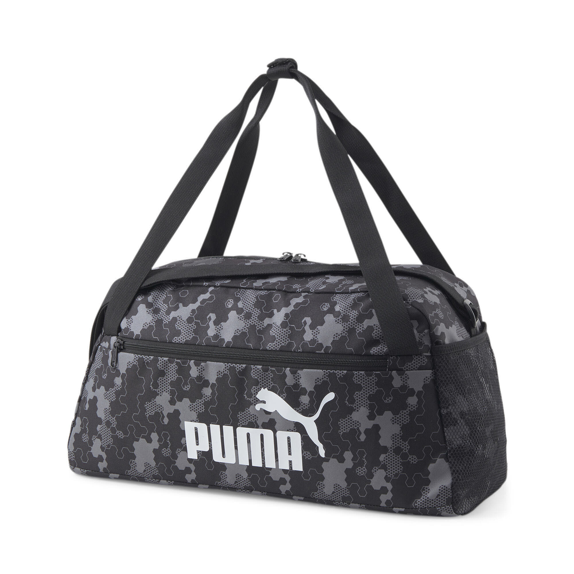Puma Phase AOP Sports Bag Sporttasche Trainingstasche schwarz grau
