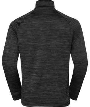 Odlo Midlayer 1/2 zip RUN EASY WARM Herren Midlayer Funktionsshirt schwarz NEU