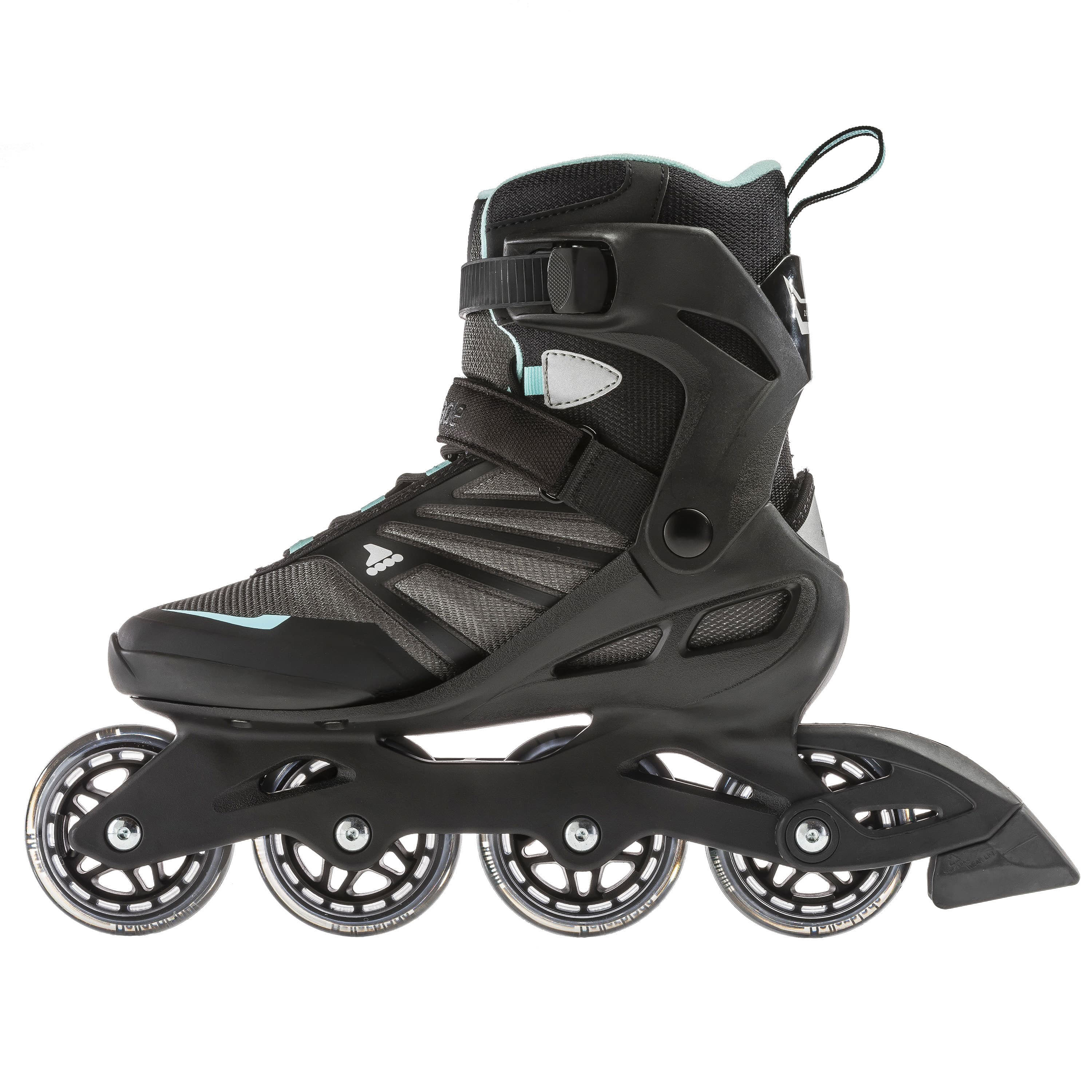 Rollerblade Zentrablade W Inliner mit Comfort Performance Liner Schwarz Damen