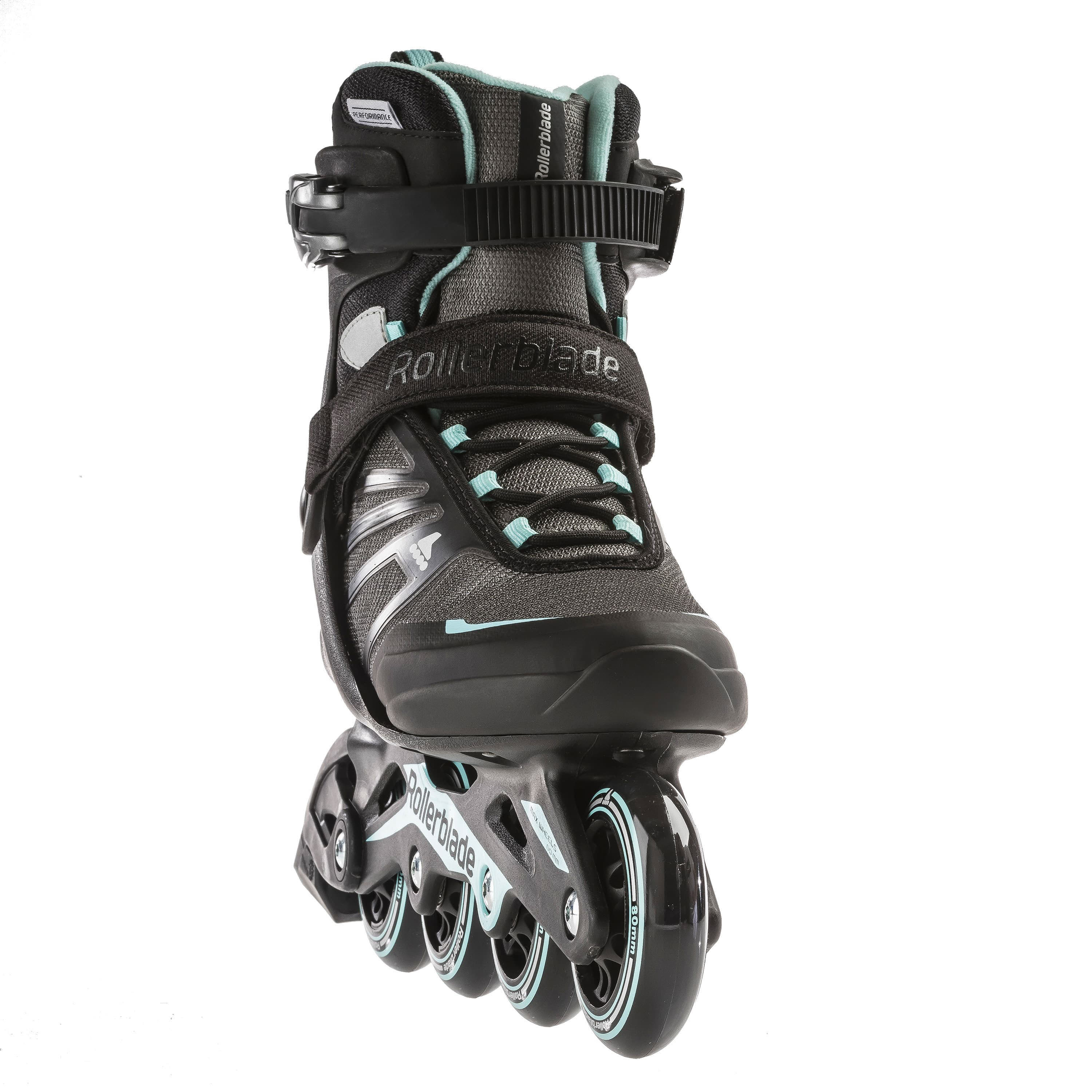 Rollerblade Zentrablade W Inliner mit Comfort Performance Liner Schwarz Damen