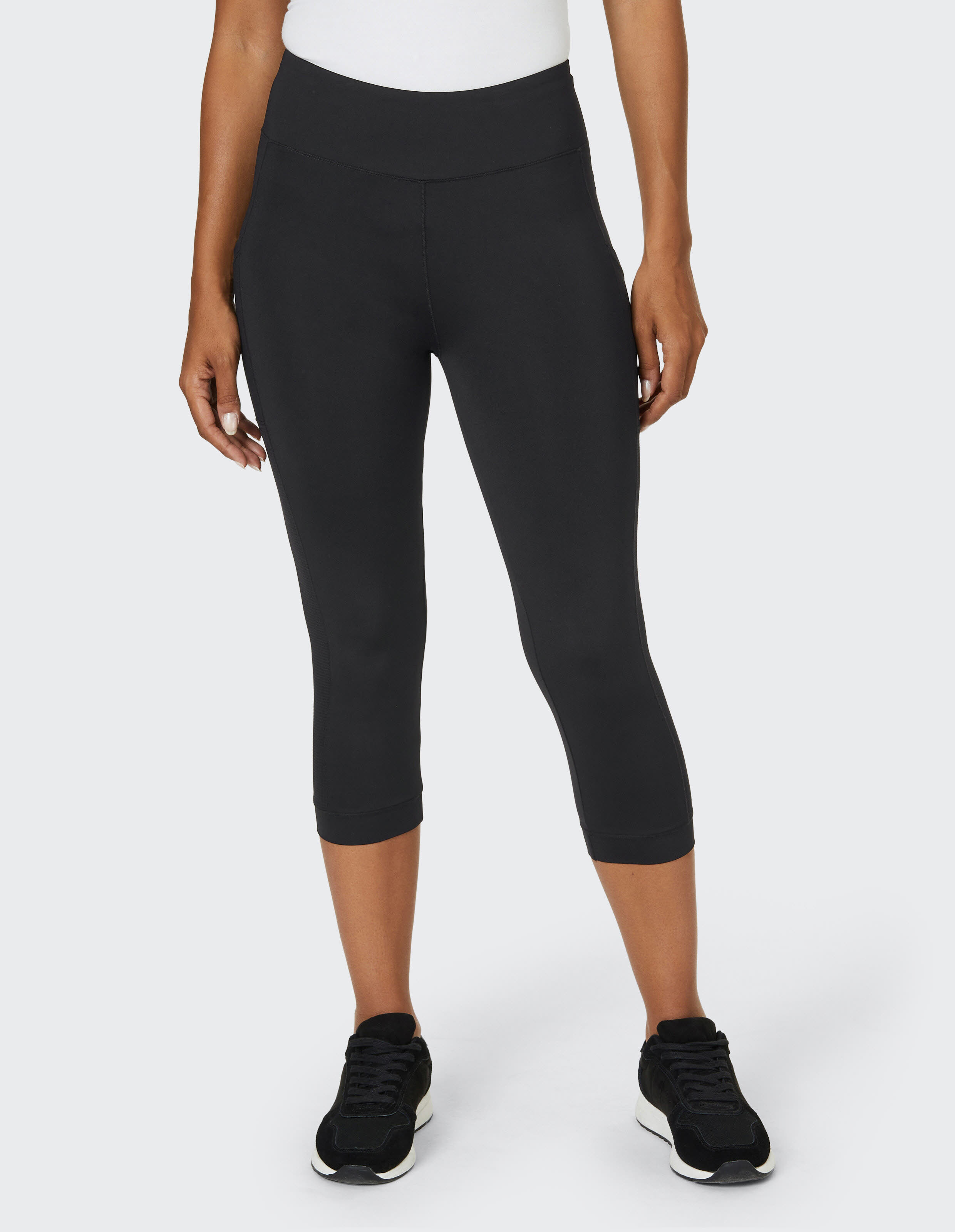 Venice Beach BEEBA 3/4-Tights Damen 3/4 Hose Leggins schwarz