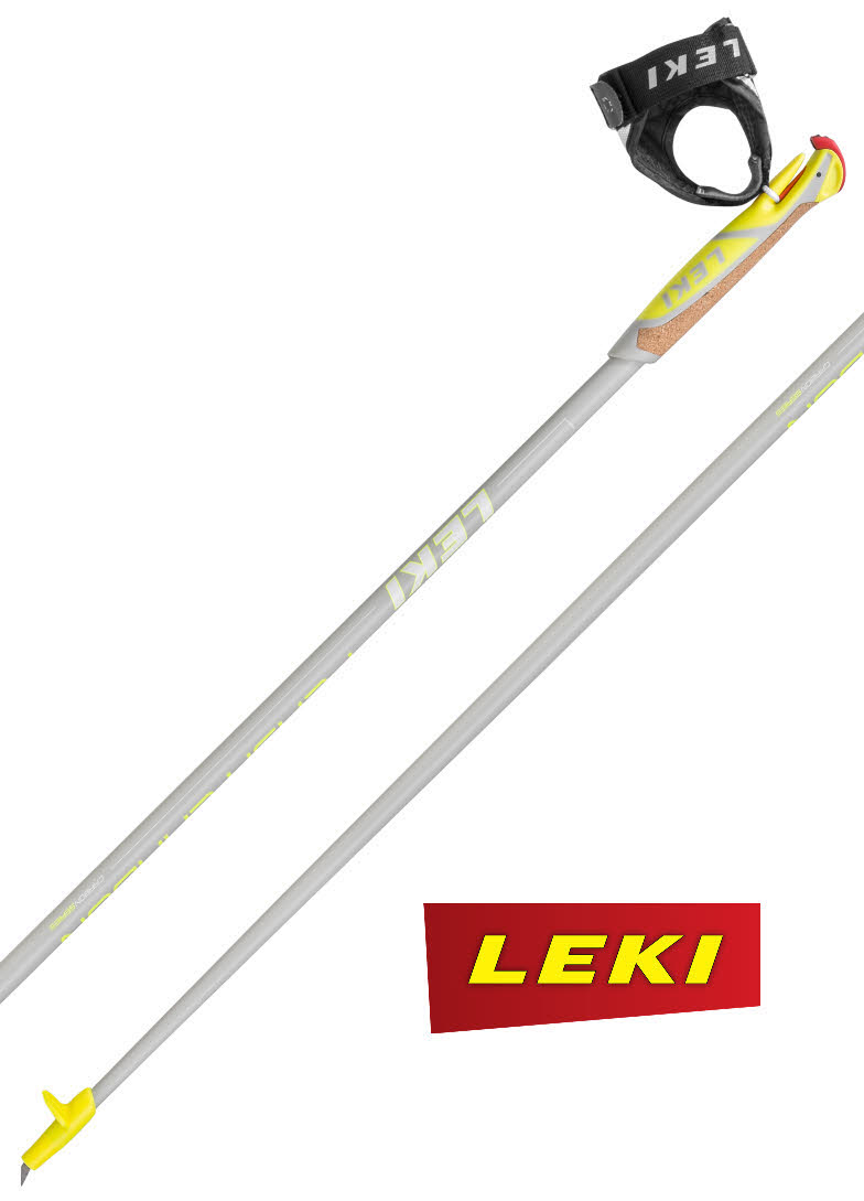 Leki Flash Carbon Nordic Walking Stöcke Unisex Trigger Shark 2.0  1 Paar NEU