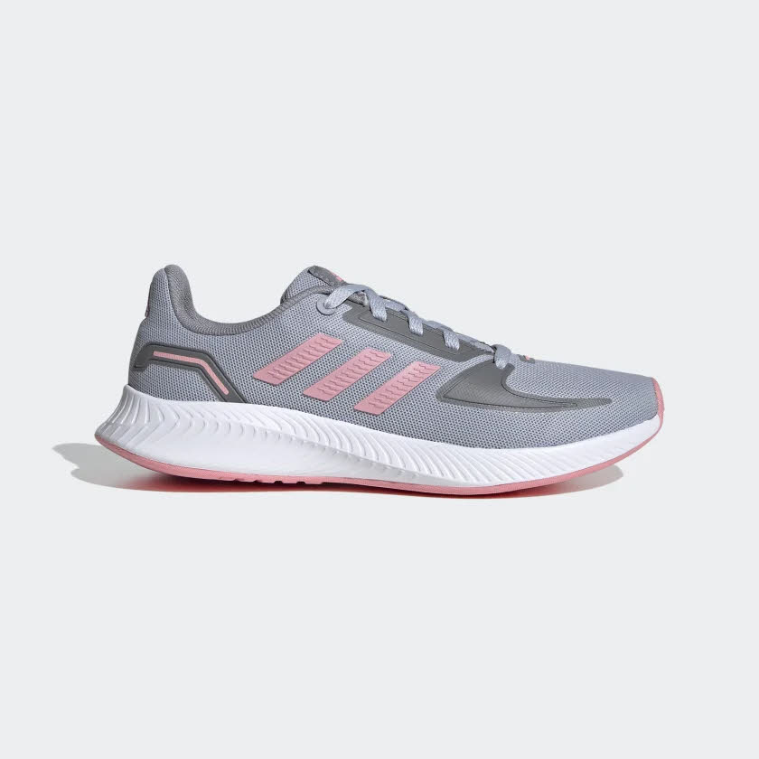 adidas RUNFALCON 2.0 K Mädchen Laufschuh Sport Freizeit grau NEU