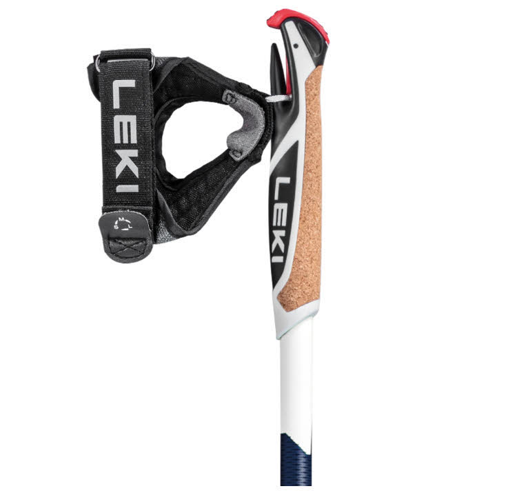 Leki Smart Supreme Unisex Nordic Walking Stöcke blau