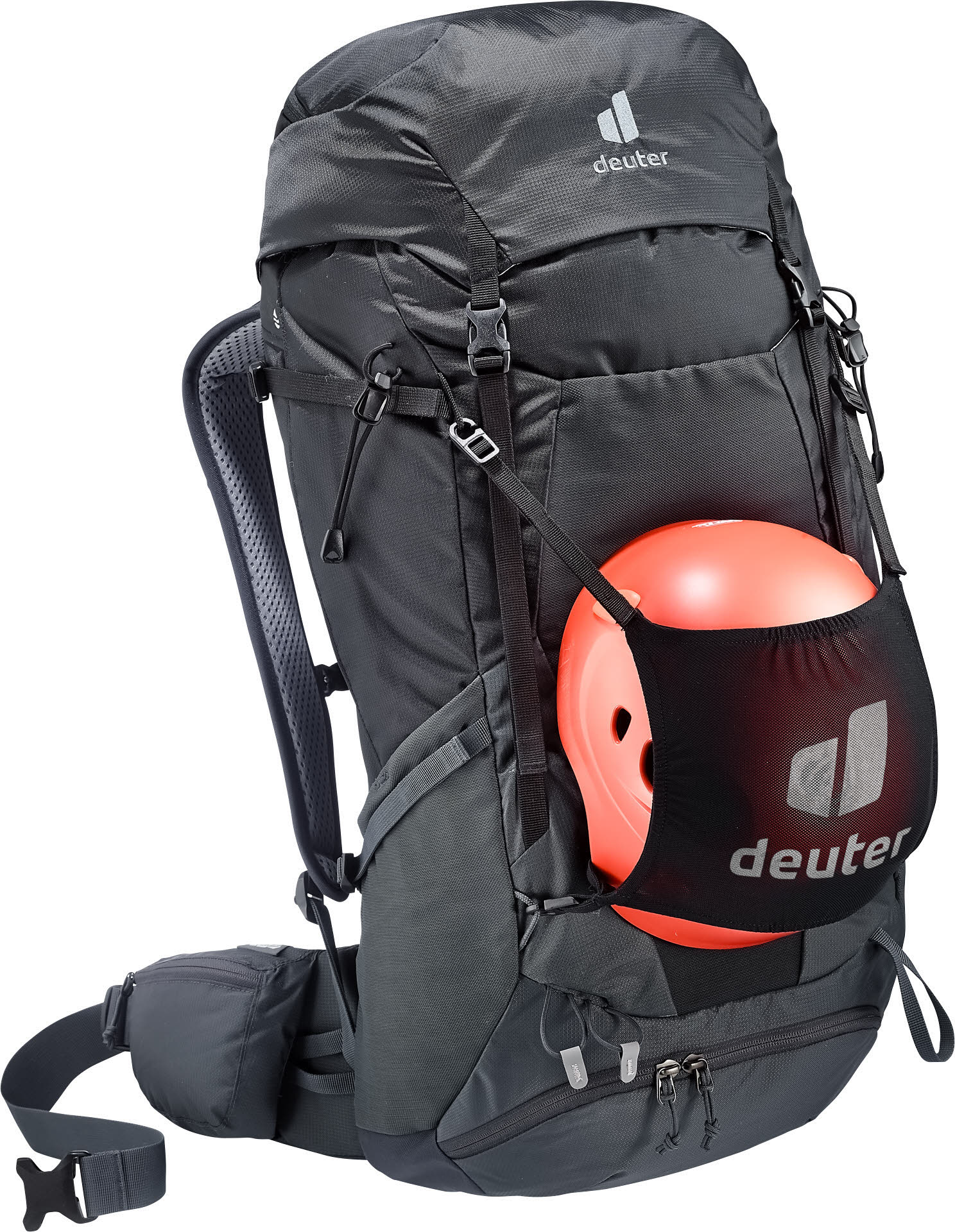 Deuter Futura Pro 42 EL Unisex Rucksack Wanderrucksack Trekkingrucksack schwarz