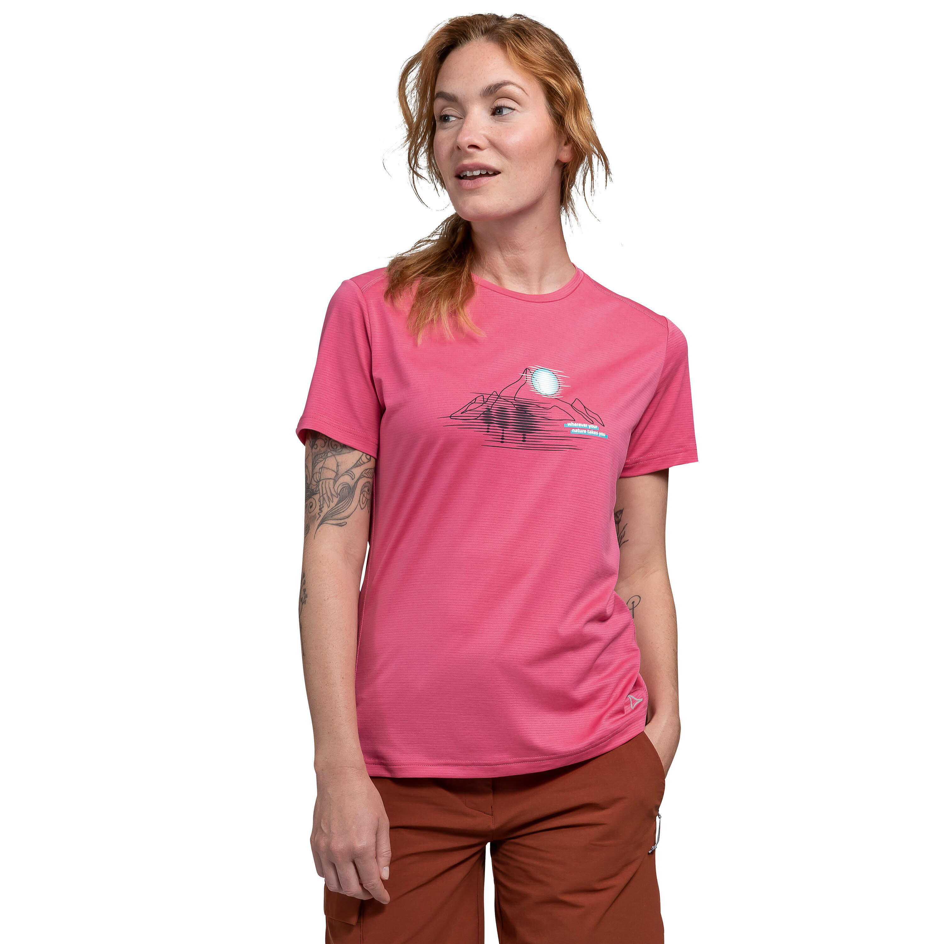 Schöffel Circ Sulten Damen T-Shirt Funktionsshirt pink