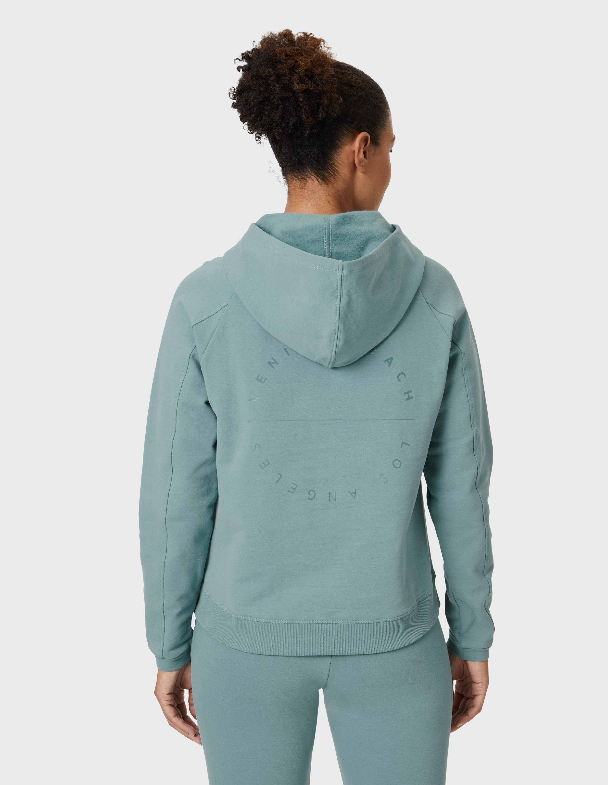 Venice Beach Liyana Damen Hoodie Kapuzenpullover blau