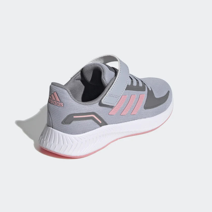 adidas RUNFALCON 2,0 C Mädchen Laufschuh Sport Freizeit grau NEU