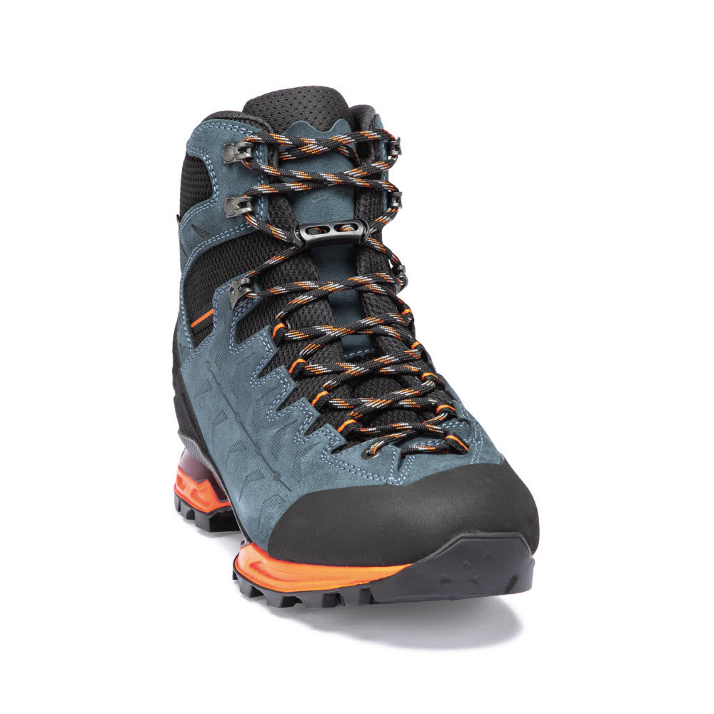 Hanwag Makra GTX Herren Trekkingschuh Wanderschuh Grau Orange