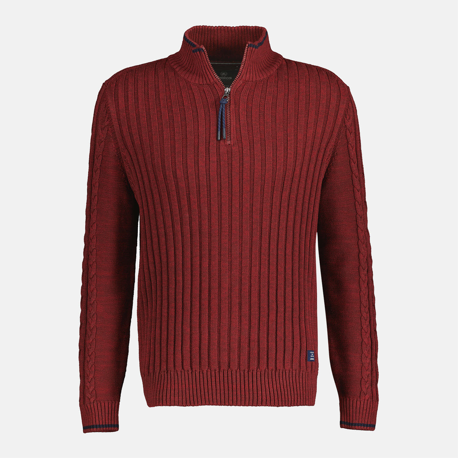 Lerros TROYER Herren Pullover Strickpullover merlot