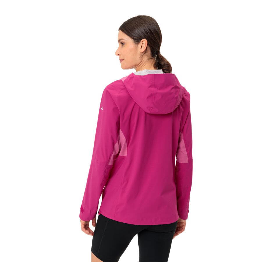 Vaude Simony IV 2,5-Lagen Regenjacke Damen Outdoorjacke Wanderjacke pink