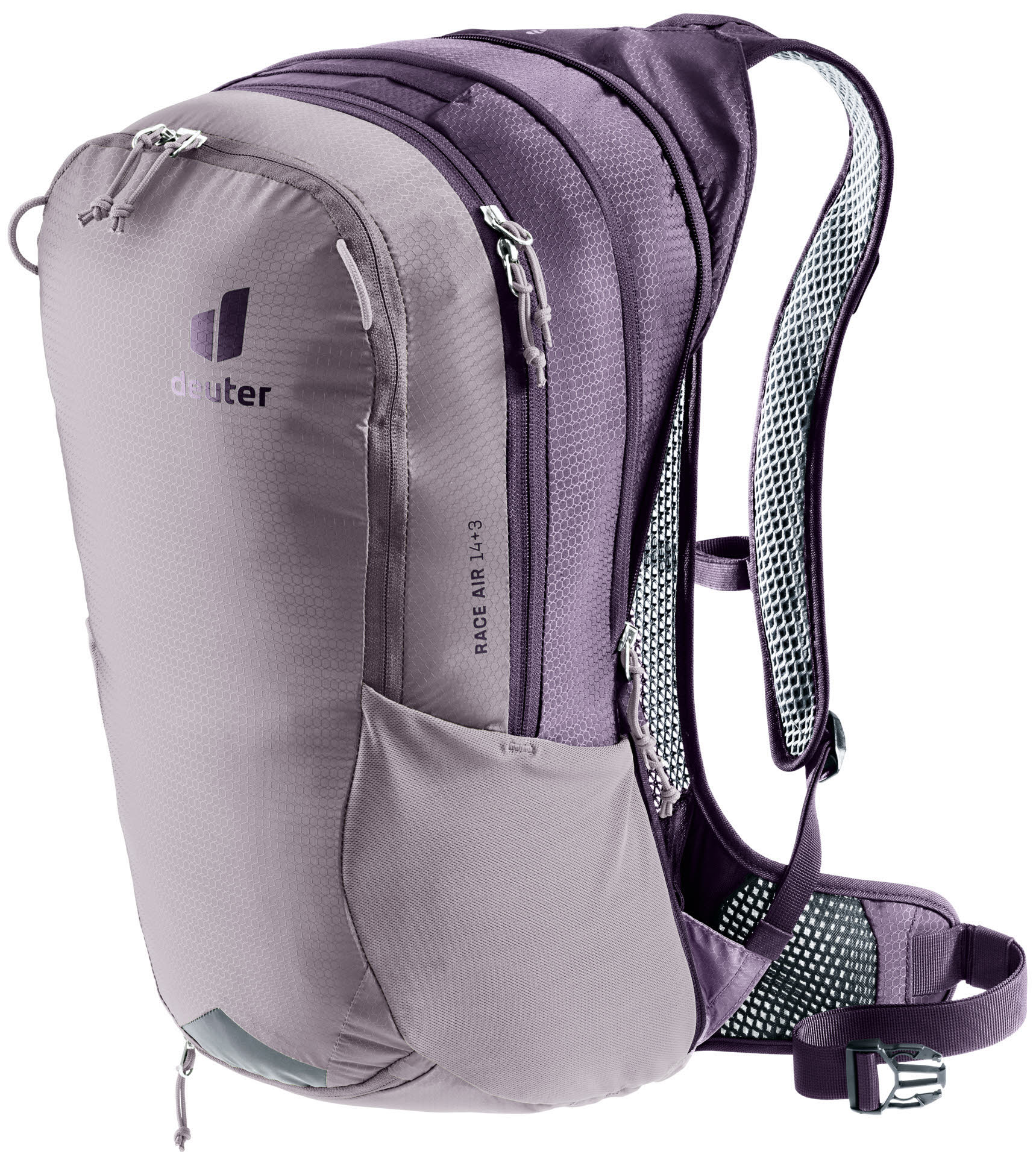 Deuter Race Air 14+3 Unisex Rucksack Fahrradrucksack lila