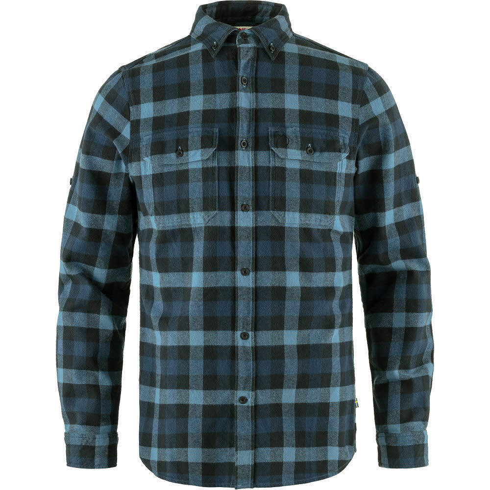 Fjällräven Skog Shirt M Herren Hemd Langarm Freizeithemd indigo blue/dark navy