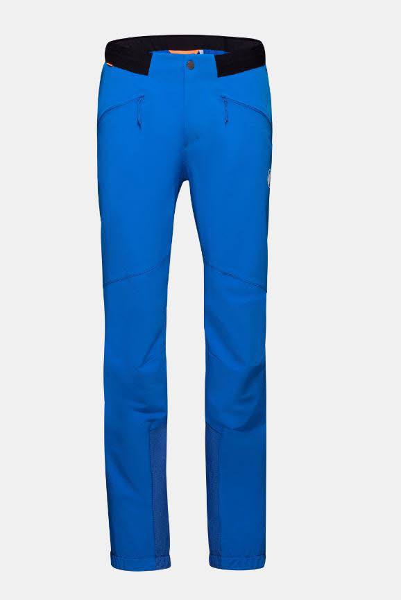 Mammut Aenergy SO Hybrid Pants Herren Trekkinghose gefüttert Wanderhose blau