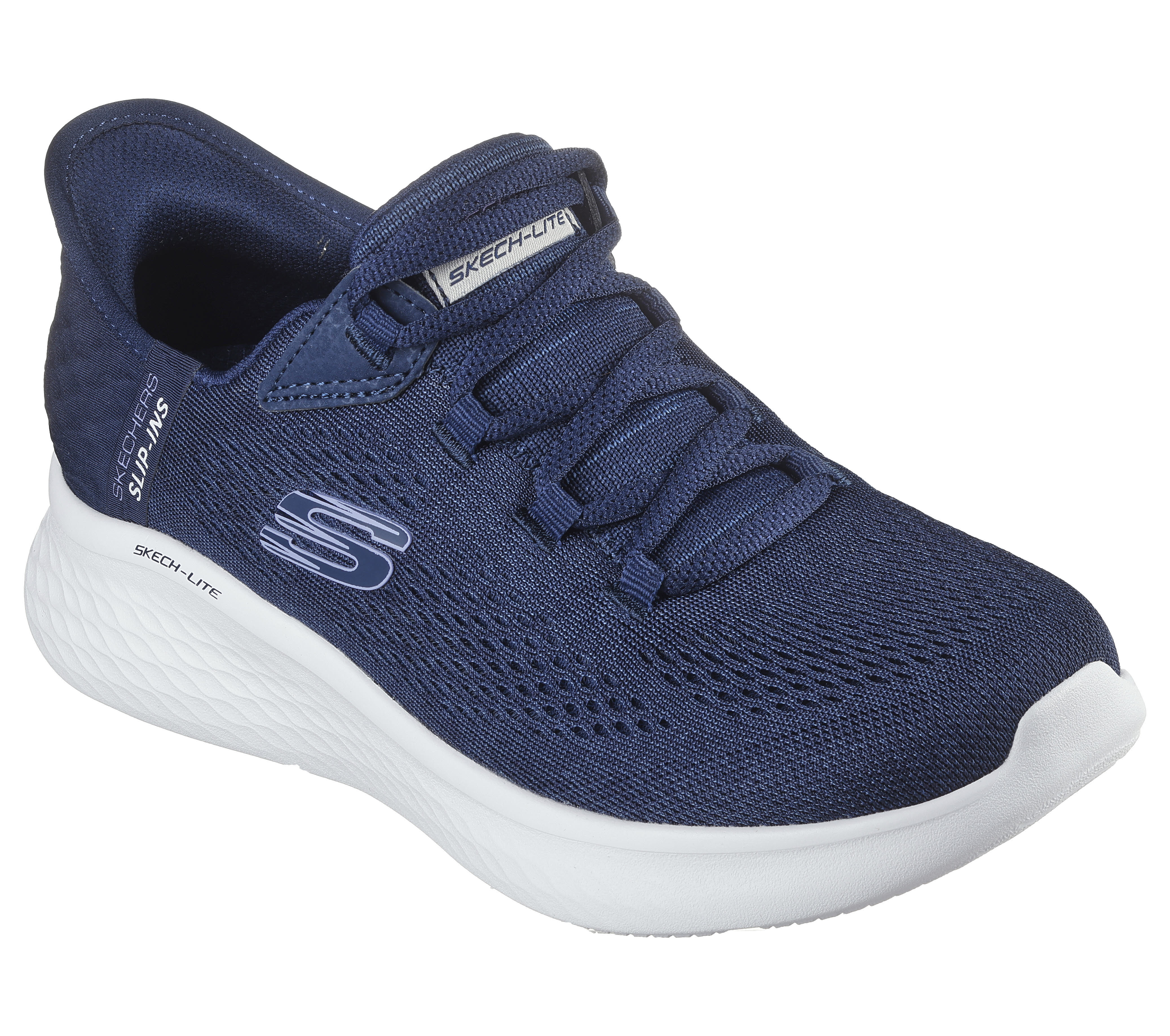 Skechers Lite Pro Damen Sneaker Slip-In blau