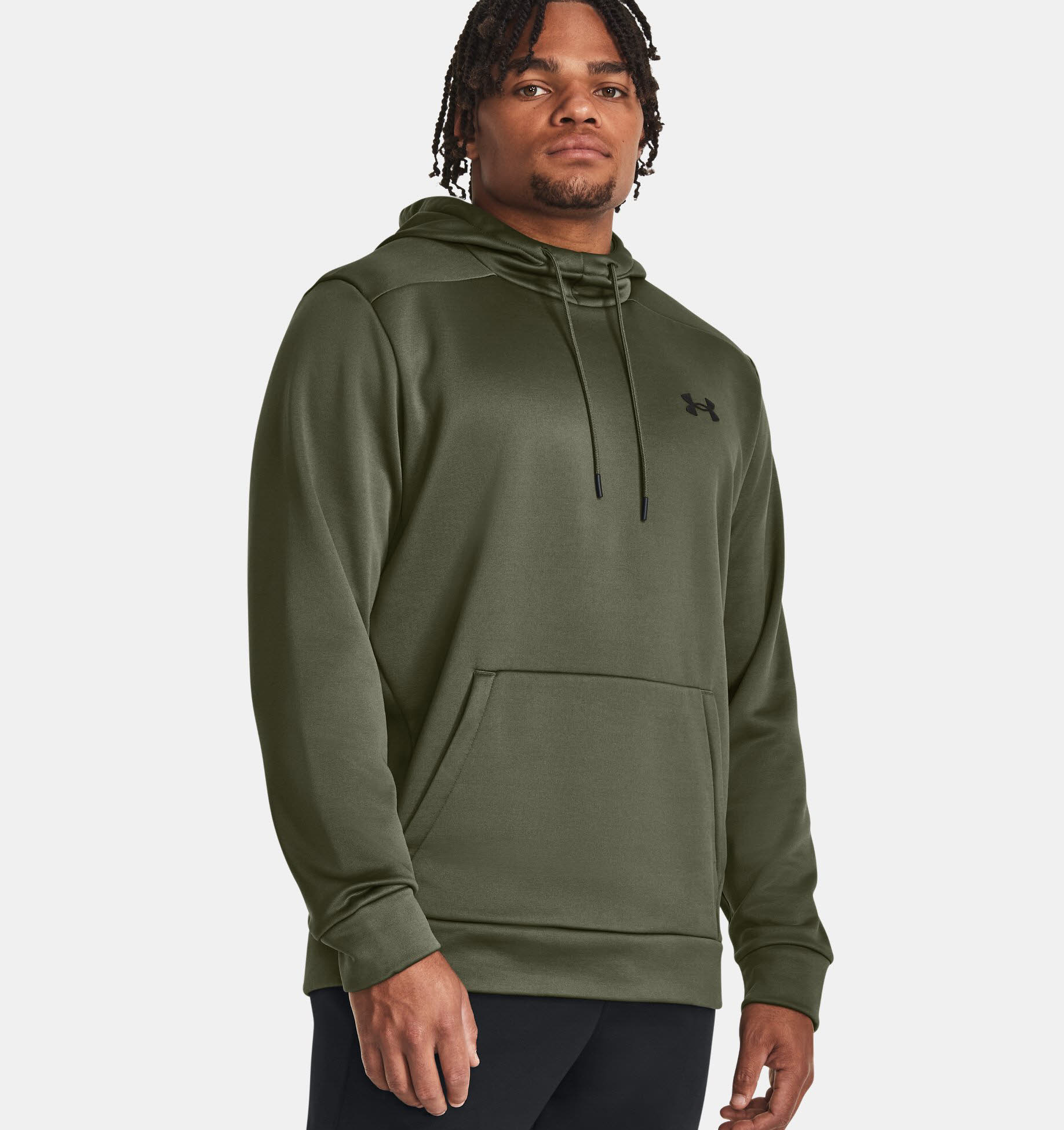 Under Armour Men's Armour Fleece® Hoodie Kapuzenpullover Herren dunkelgrün