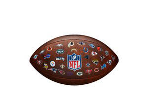 Wilson NFL Off Throwback 32 Team Logo Unisex American-Football braun