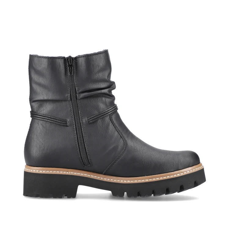 Rieker Damen Kurzstiefel Stiefelette Modeschuh schwarz NEU