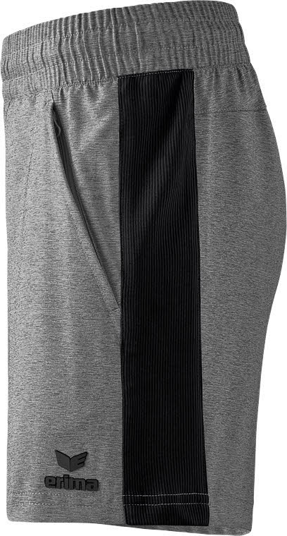 erima Premium One 2.0 Damen Short Polyester Sporthose Fitness grau NEU