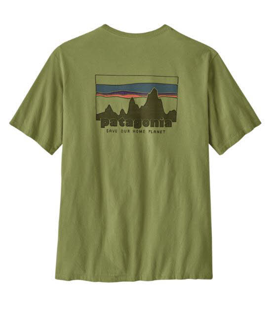 Patagonia 73 Skyline Organic Herren T-Shirt grün