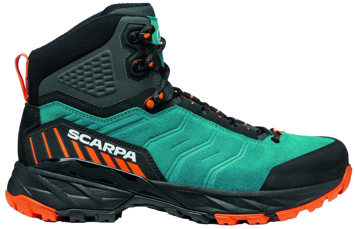 SCARPA Trekkingschuhe High HE Rush Trek GTX Wanderschuh Herren blau