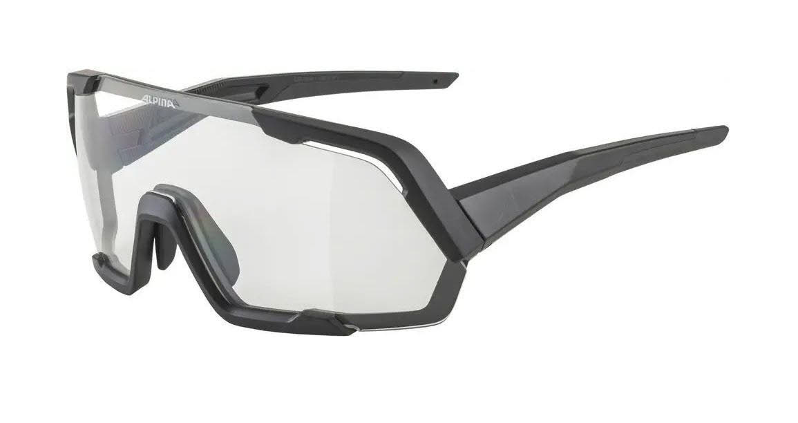 Alpina ROCKET Unisex Sportbrille Varioflex schwarz