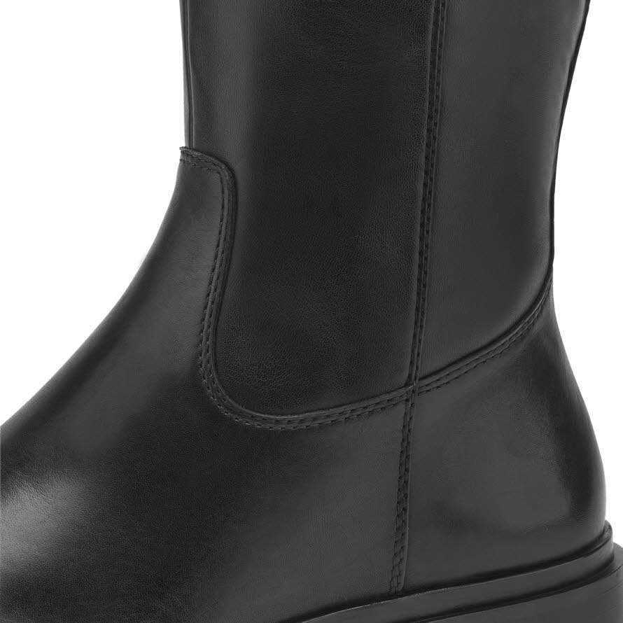 Tamaris Damen Stiefel Slipper Hochschaftstiefel Modeschuh schwarz