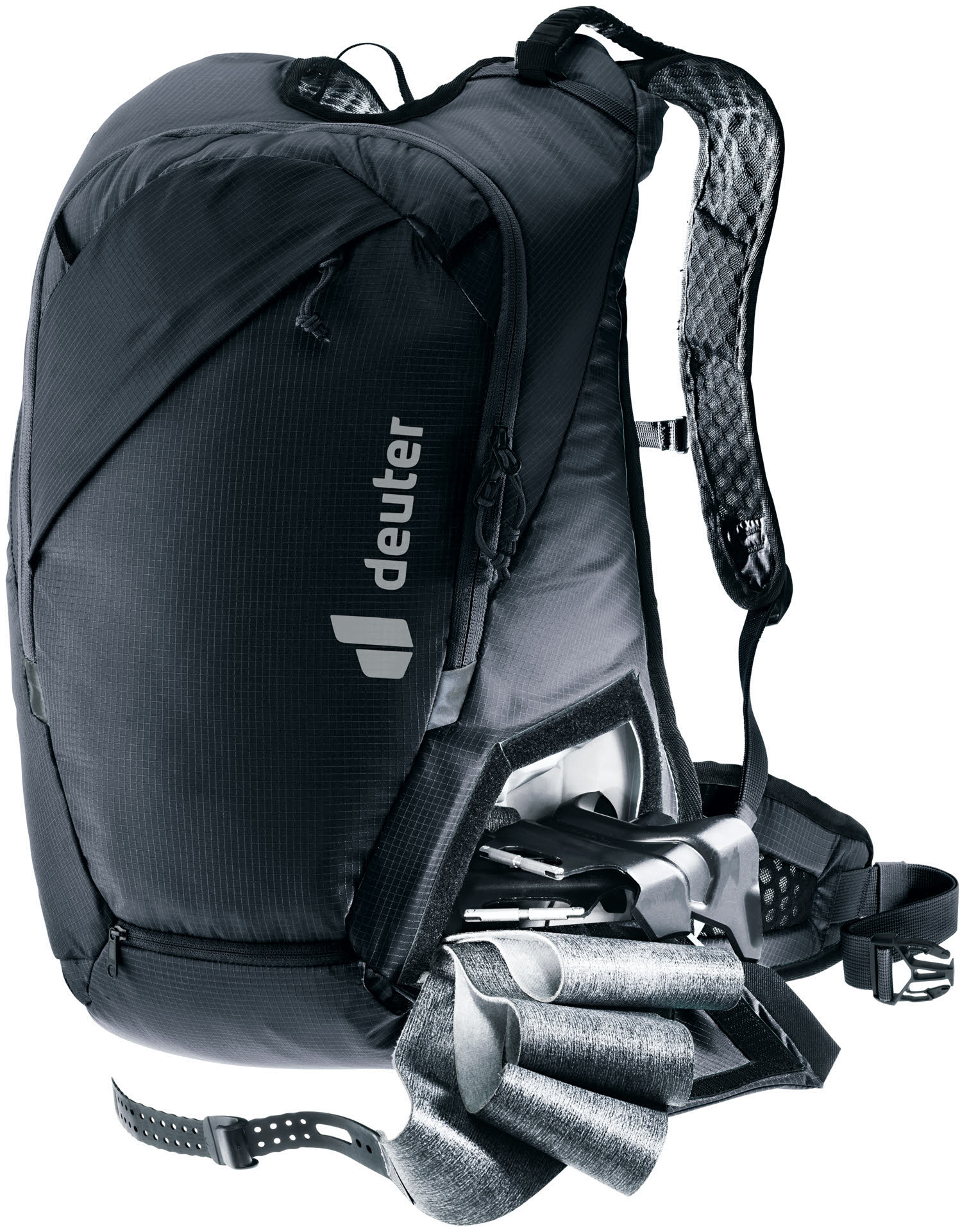 Deuter Updays 26 Skitourenrucksack Leicht Ergonomisch Schwarz