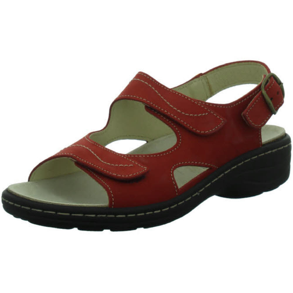 Longo Sandalen Damen Sommerschuh Freizeitschuh rot NEU