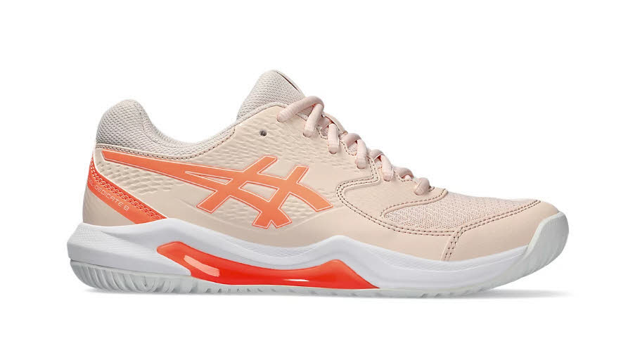 ASICS GEL-DEDICATE 8 Tennisschuhe Outdoor Damen pink orange