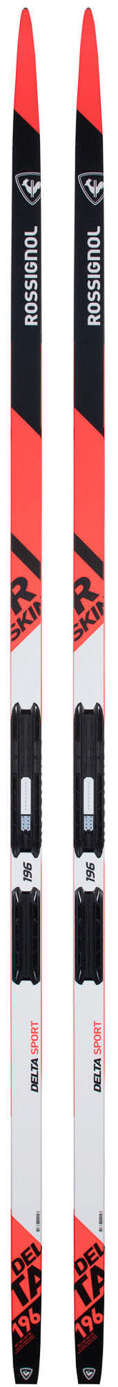 Rossignol Delta Sport R-Skin inkl. Bindung Langlaufski Klassisch Fellski weiß NEU