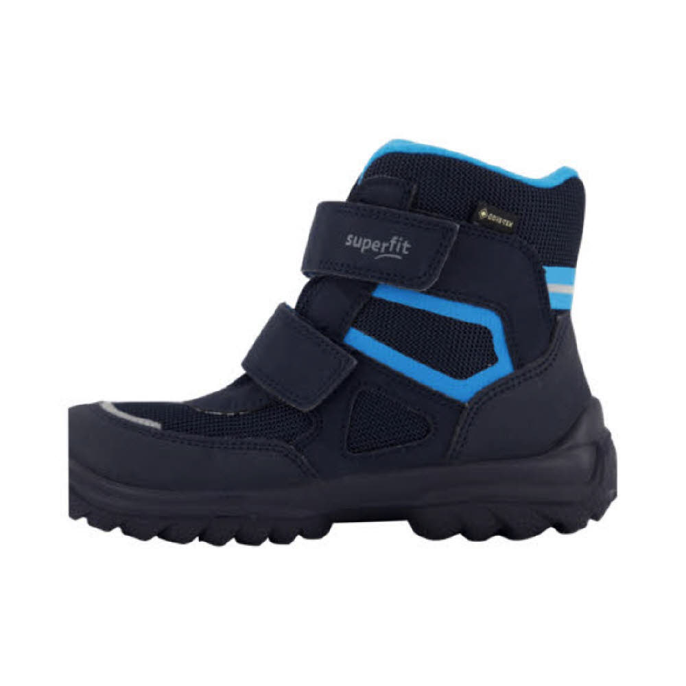 Superfit Jungen Stiefel Klettstiefel gefüttert blau