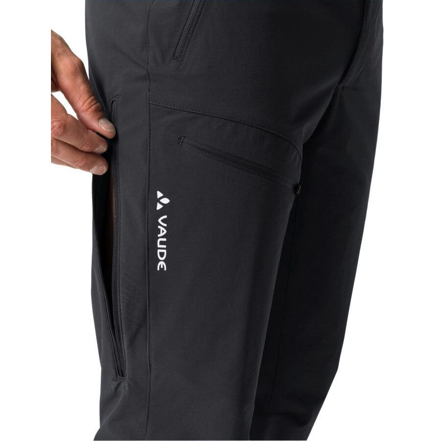 Vaude Badile II Softshellhose Herren Wanderhose Outdoorhose schwarz