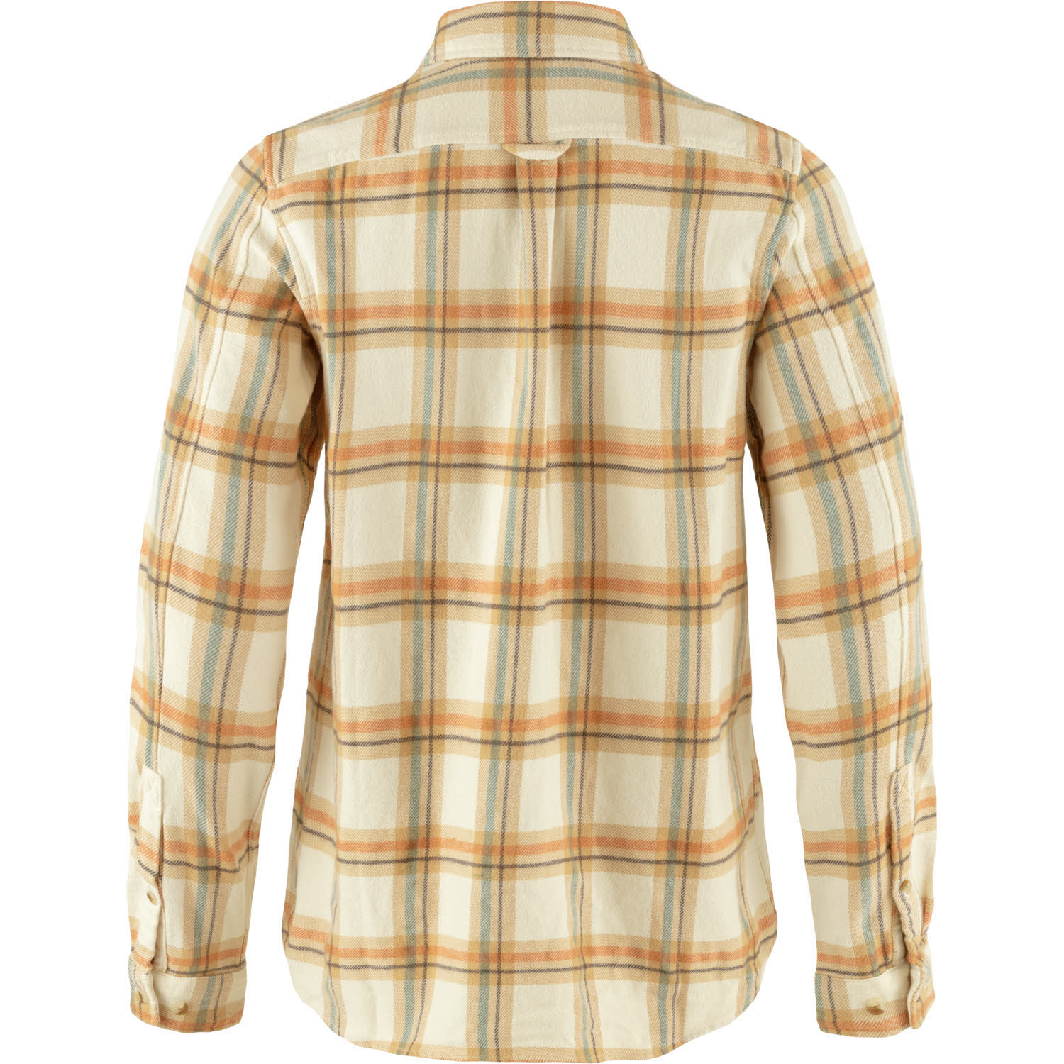 Fjällräven Övik Heavy Flannel Shirt W Flanellhemd aus Baumwolle Warm Damen Beige