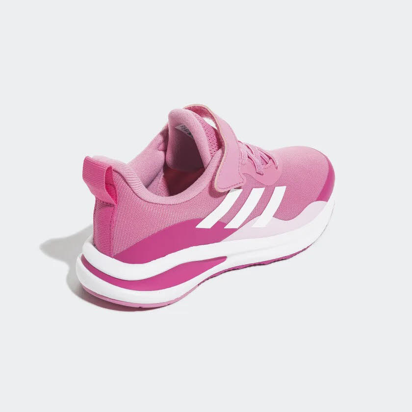 adidas FortaRun Sport Elastic Lace Top Strap Mädchen Laufschuhe Sportschuhe Sneaker rosa