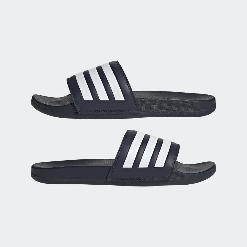 adidas Comfort Adilette Unisex Badeschlappen Hausschuhe schwarz