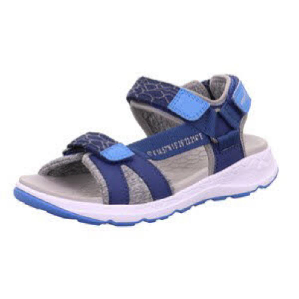 Superfit Sandale Henry Jungen Sommerschuhe Klettverschluß blau/hellblau NEU