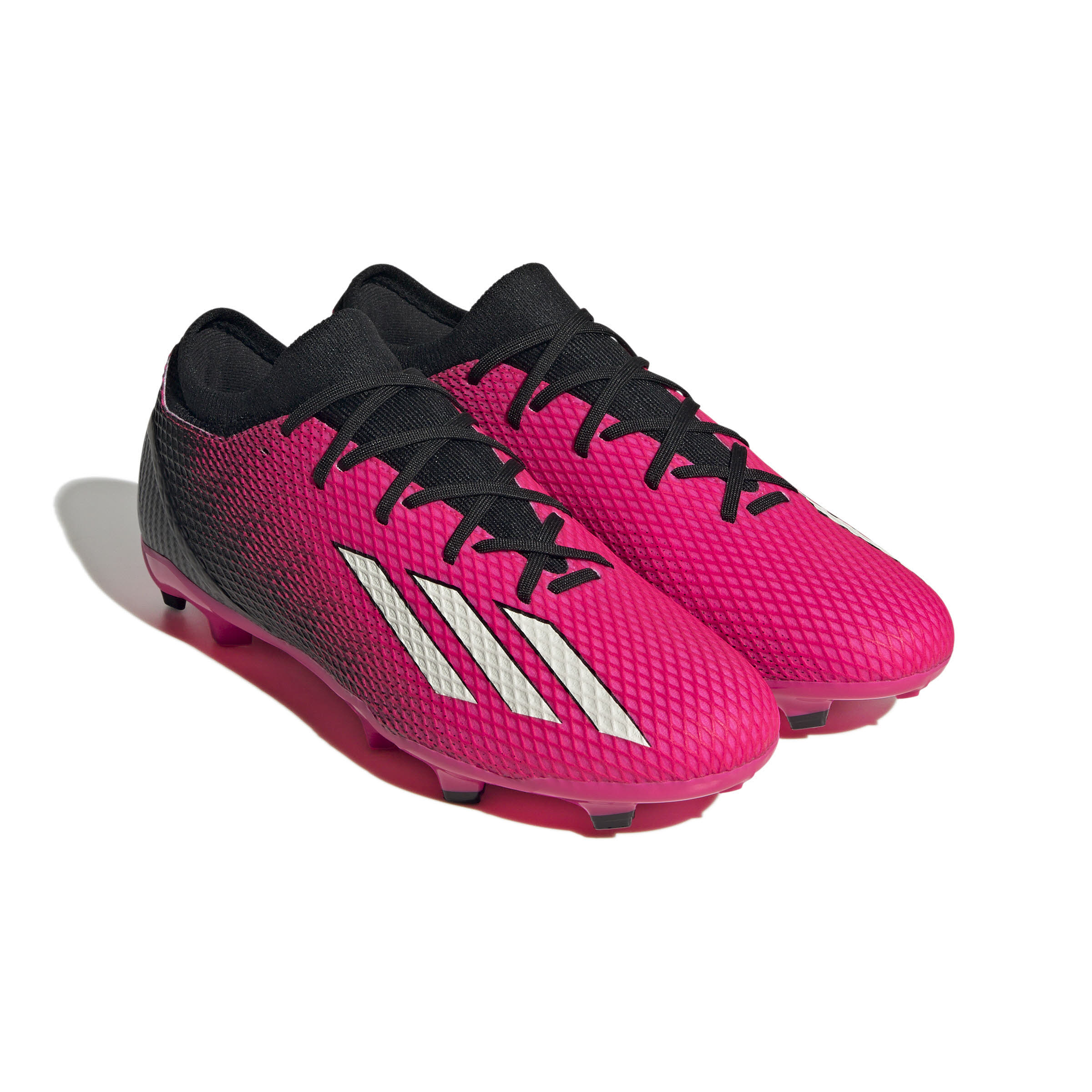 adidas X SPEEDPORTAL.3 FG Unisex Fußballschuhe Stollen rosa/schwarz