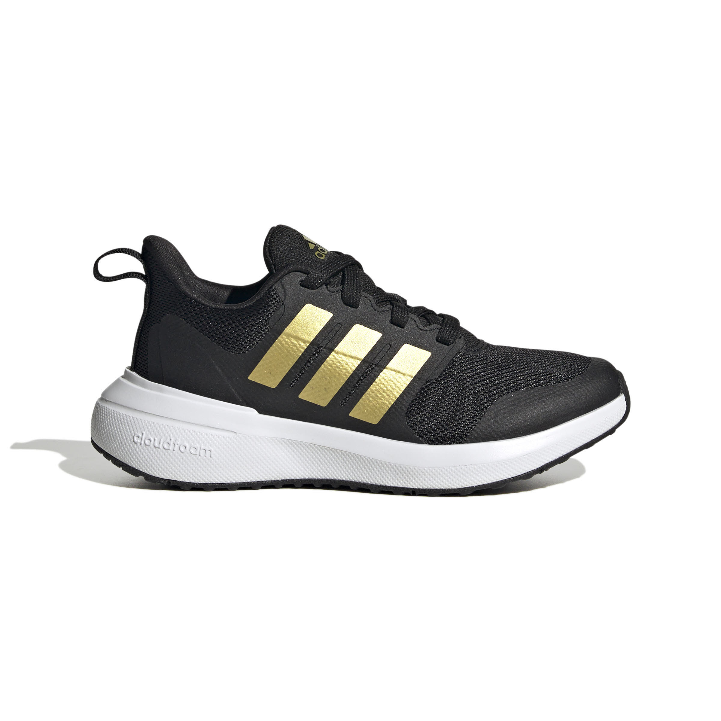 adidas FortaRun 2.0 Mädchen Sneaker Sportschuhe schwarz/gold