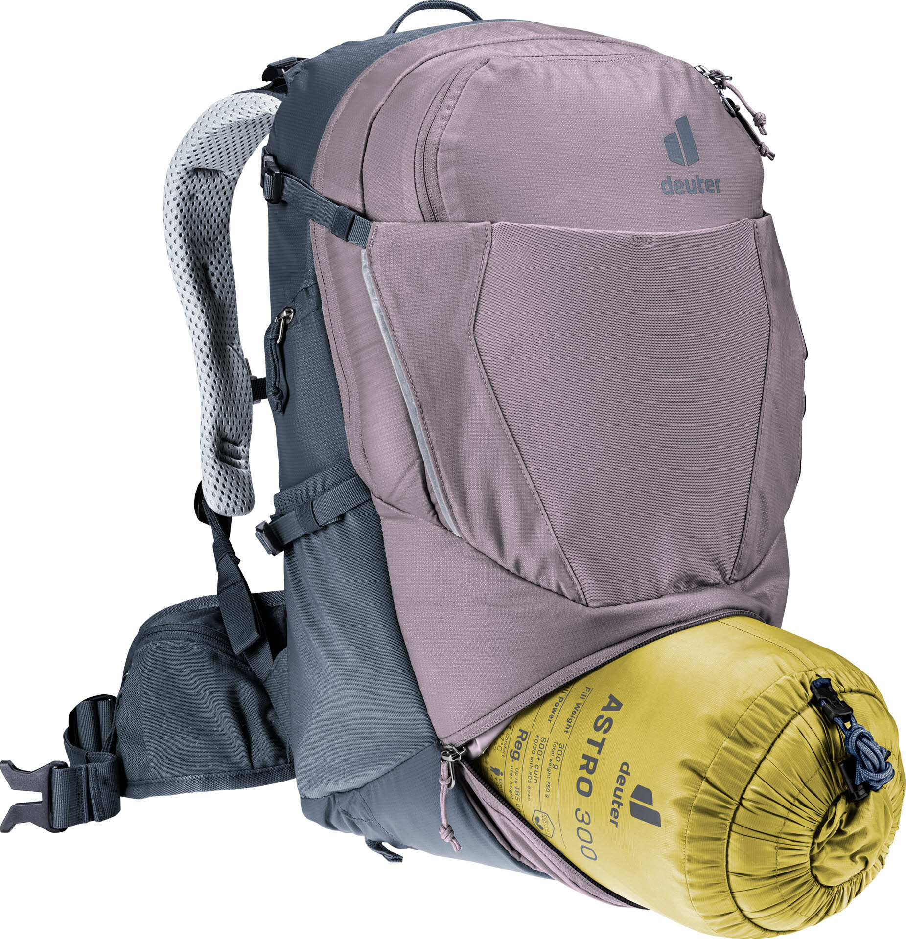 Deuter Trans Alpine 22 SL Damen Rucksack Fahrradrucksack lila