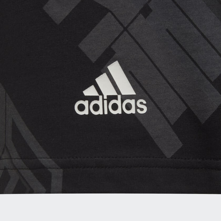 ADIDAS ARKD2 ALLOVER PRINT T-SHIRT Jungen schwarz