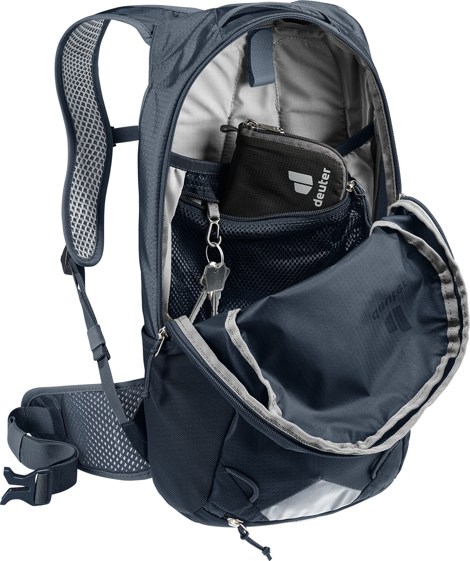 Deuter Race 12 Fahrradrucksack Wanderrucksack schwarz