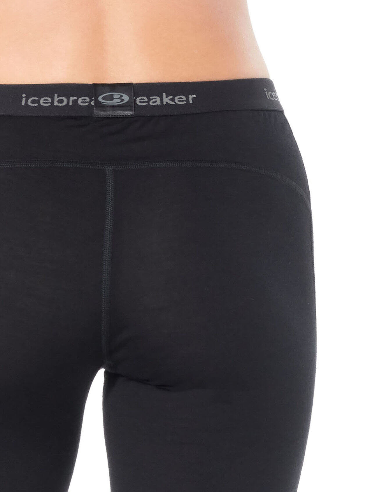 Icebreaker 200 Oasis Leggings Damen Unterziehhose Funktionsunterhose schwarz NEU