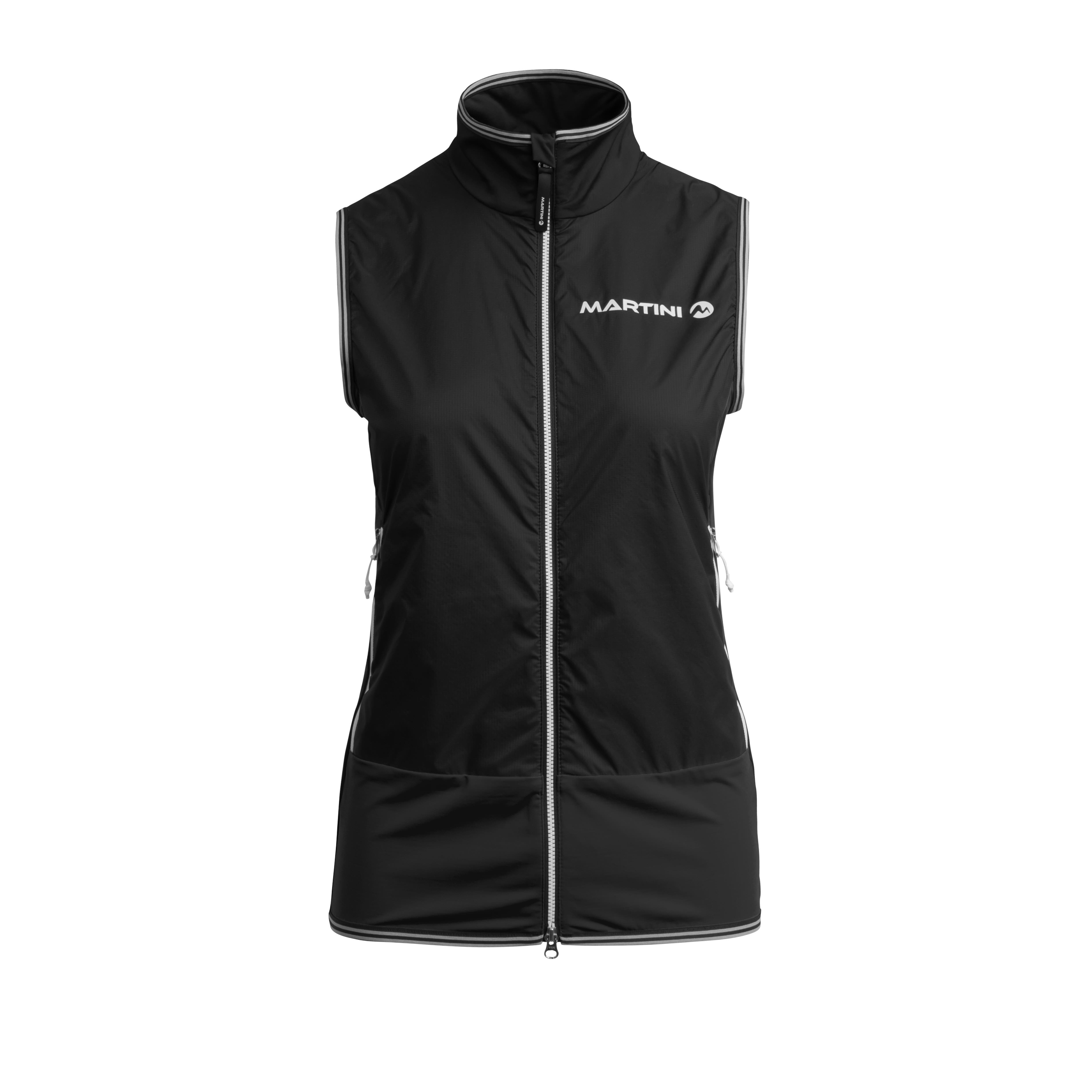 Martini Intense Damen Hybridweste Outdoorweste Wanderweste schwarz