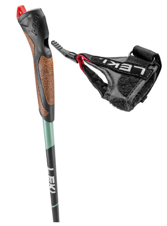 Leki Smart Response Unisex Nordic Walking Stöcke Wanderstöcke schwarz