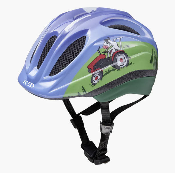 KED Meggy II Trend Jungen Fahrradhelm Kinderhelm blau