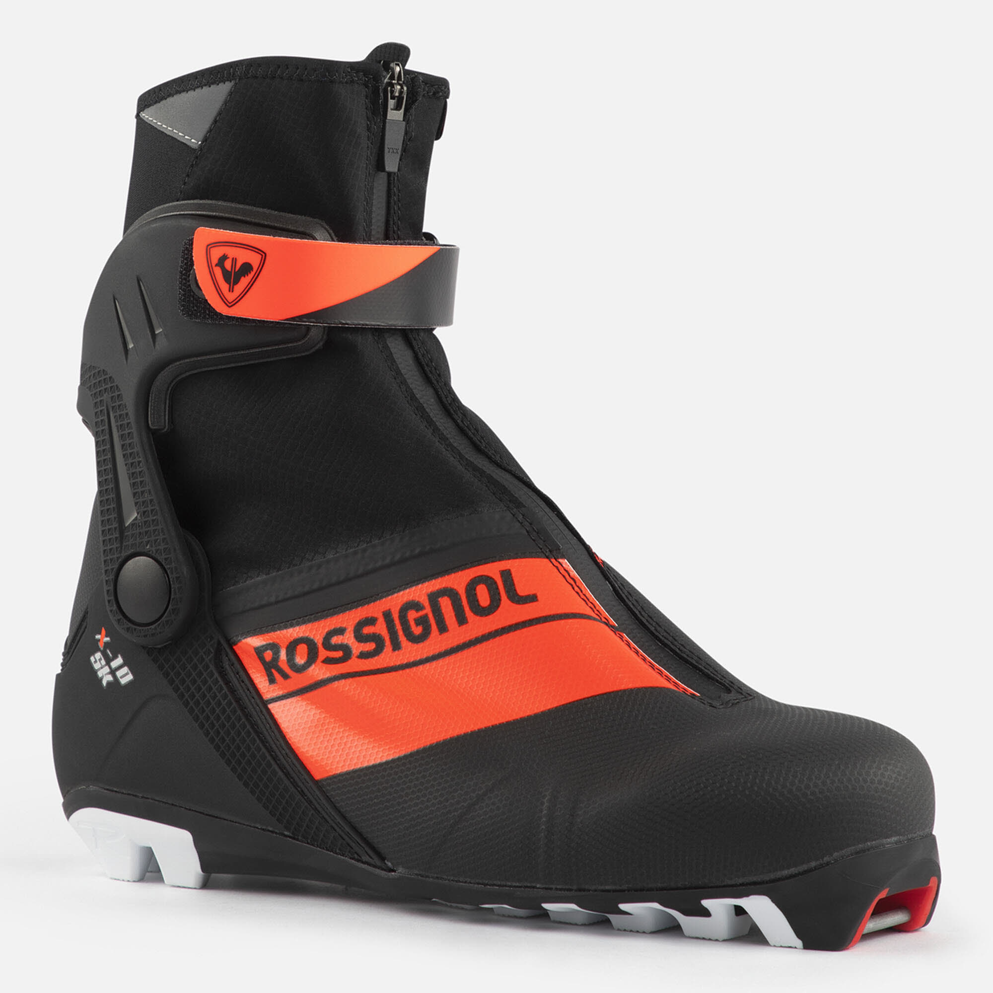 Rossignol X-10 SKATE Unisex Skating-Langlaufschuh Wintersport 23/24 schwarz rot