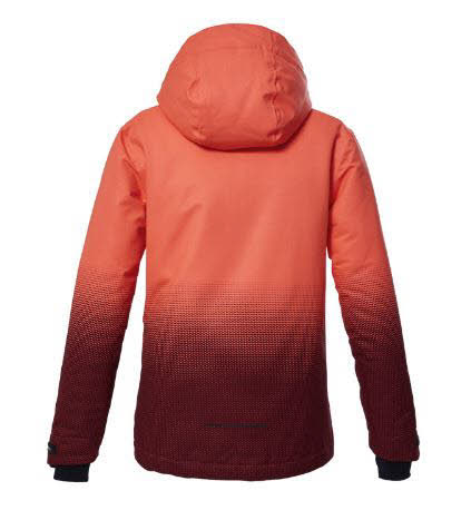 Killtec KSW 183 Mädchen Skijacke Winterjacke Kapuzenjacke rot