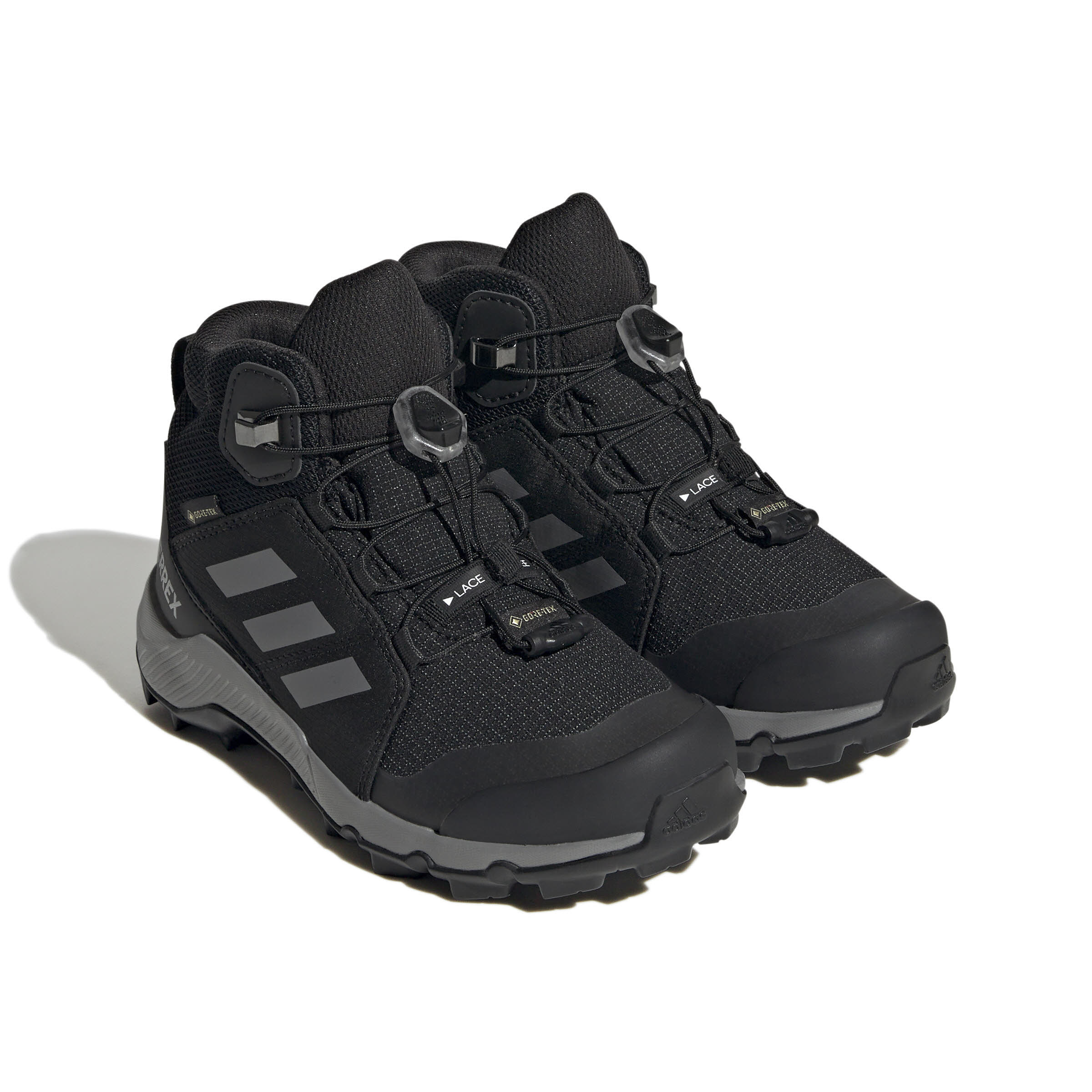 adidas TERREX MID GTX K Jungen Wanderschuhe Trekkingschuhe High schwarz