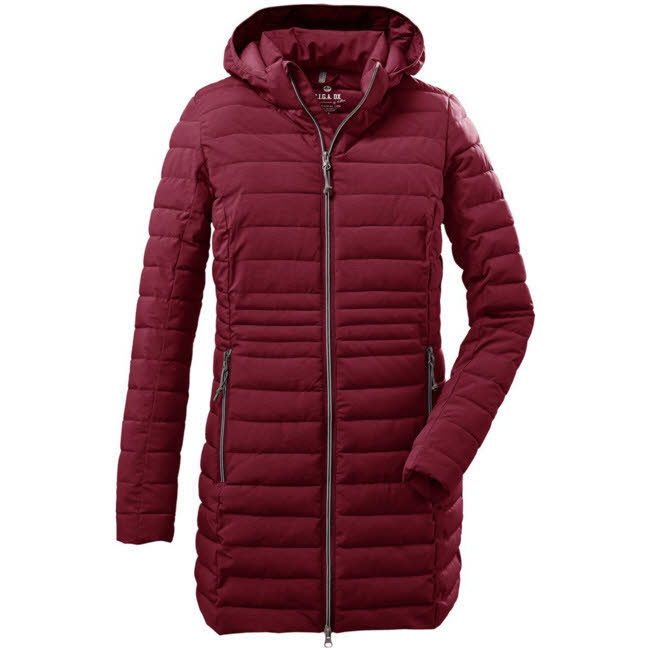 Killtec Bacarya Damen Parka Funktionsjacke Daunenjacke rot NEU